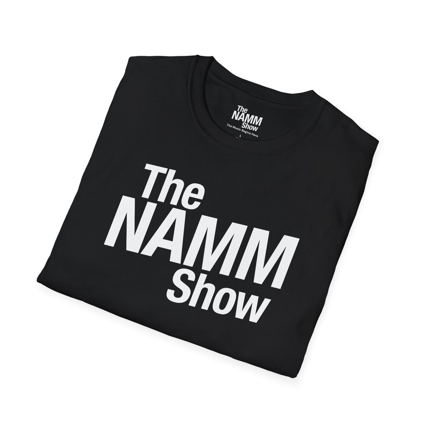 Unisex "The NAMM Show" Black Cotton Tee