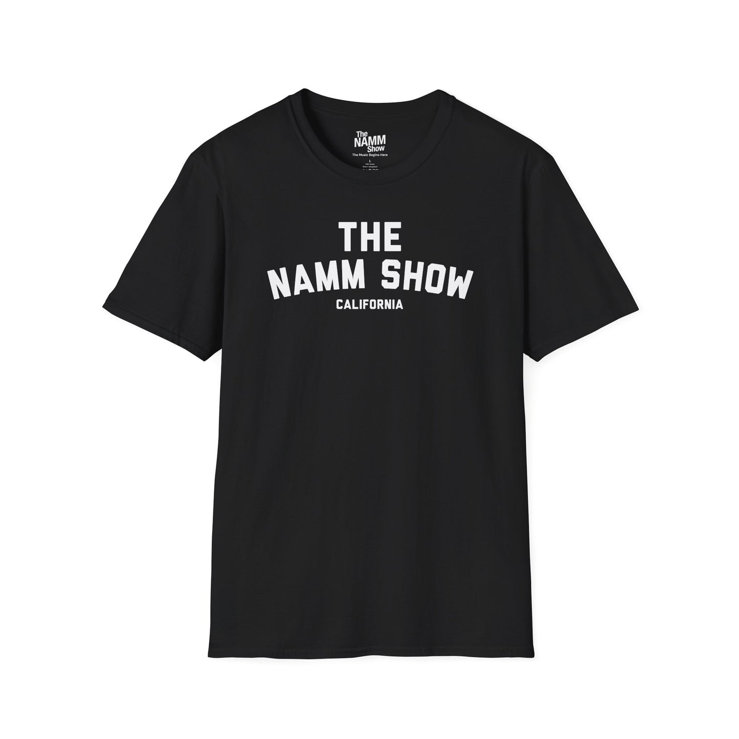 Unisex "The NAMM Show California" Black Cotton Tee