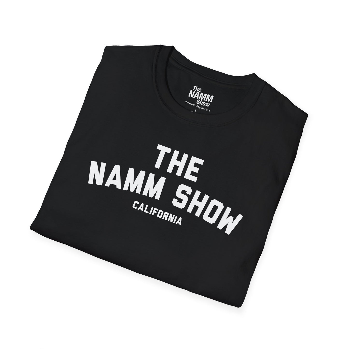 Unisex "The NAMM Show California" Black Cotton Tee