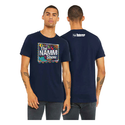 NS26 "Mariachi Muertos" Navy Short Sleeve T-shirt