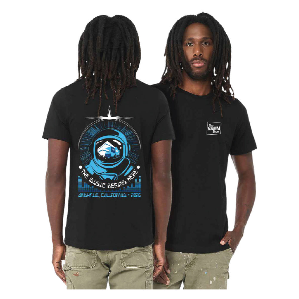 NS26 "Space Invader" Black Short Sleeve T-shirt